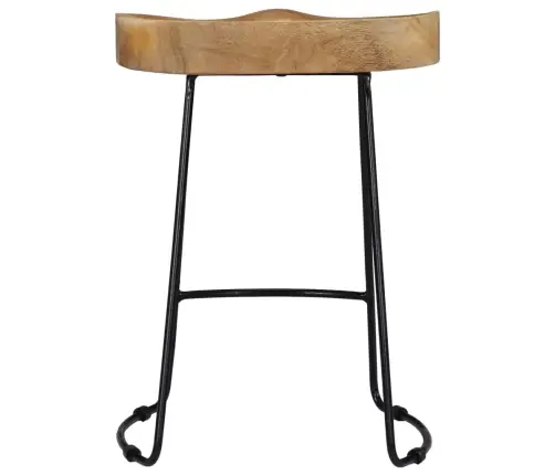 Gavin Bāra Krēsli, 2 Gab., Mango Masīvkoks Vidaxl