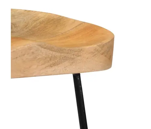 Gavin Bāra Krēsli, 2 Gab., Mango Masīvkoks Vidaxl