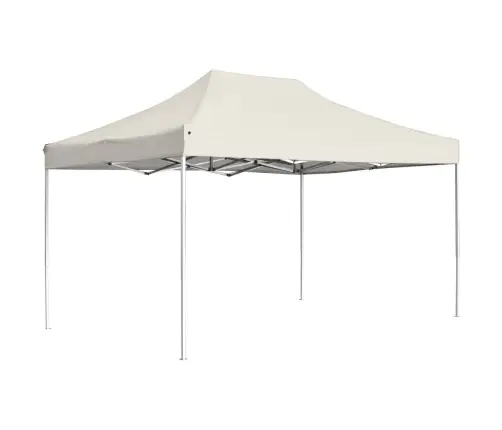 Kokkupandav Peotelk, Alumiinium, 4,5 X 3 M, Kreemjas