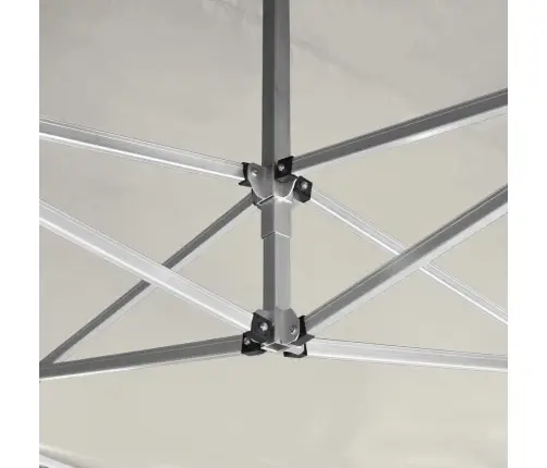 Kokkupandav Peotelk, Alumiinium, 4,5 X 3 M, Kreemjas