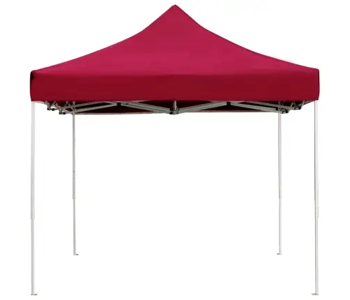 Saliekama Nojume, 4,5X3 M, Alumīnijs, Vīnsarkana Vidaxl