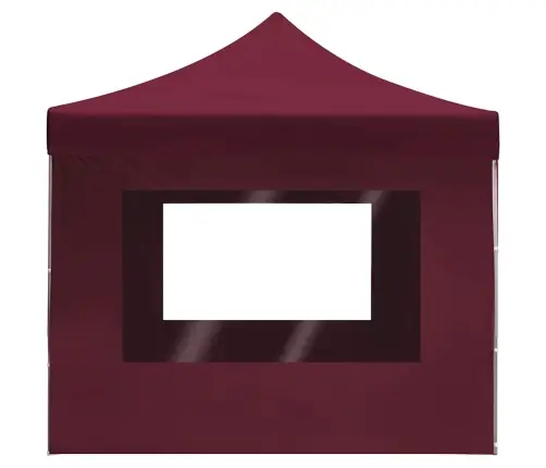 Kokkupandav Peotelk Seintega, Alumiinium, 4,5 X 3 M Veinipunane