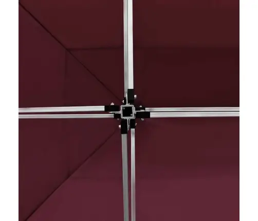 Kokkupandav Peotelk Seintega, Alumiinium, 4,5 X 3 M Veinipunane