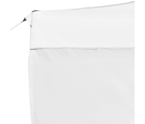 Saliekama Nojume Ar Sānu Sienām, 4,5X3 M, Alumīnijs, Balta Vidaxl