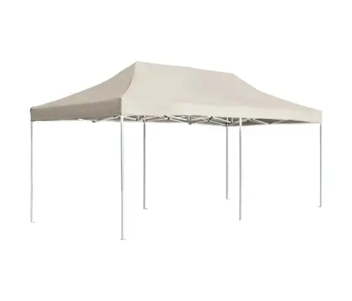 Saliekama Nojume, 6X3 M, Alumīnijs, Krēmkrāsā Vidaxl