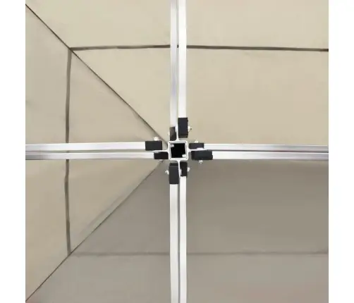 Saliekama Nojume, 6X3 M, Alumīnijs, Krēmkrāsā Vidaxl