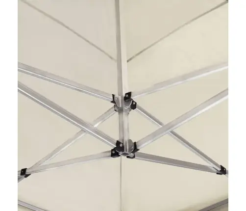 Saliekama Nojume, 6X3 M, Alumīnijs, Krēmkrāsā Vidaxl