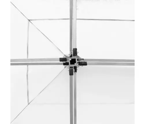 Prof. Išskleidžiama Proginė Palapinė, Balta, 6X3M, Aliuminis