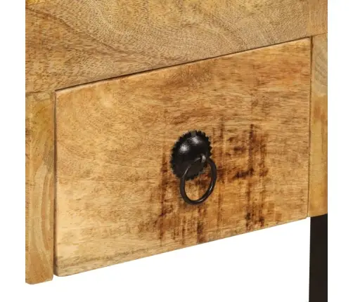 Rakstāmgalds Ar 2 Atvilktnēm, 110X50X77 Cm, Mango Masīvkoks Vidaxl