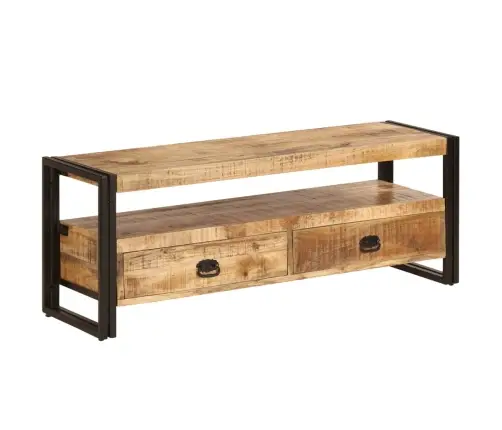 Tv Spintelė, 120X35X45cm Mango Medienos Masyvas