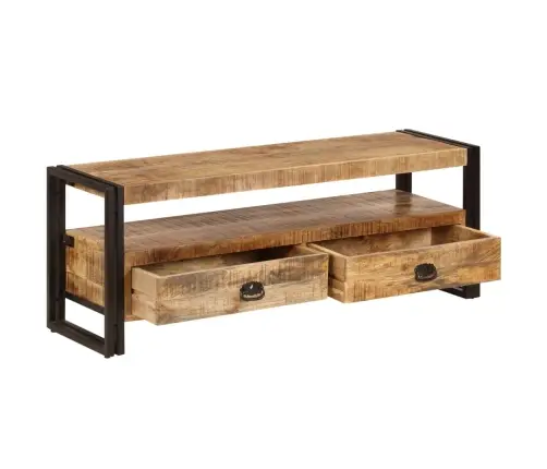 Tv Spintelė, 120X35X45cm Mango Medienos Masyvas