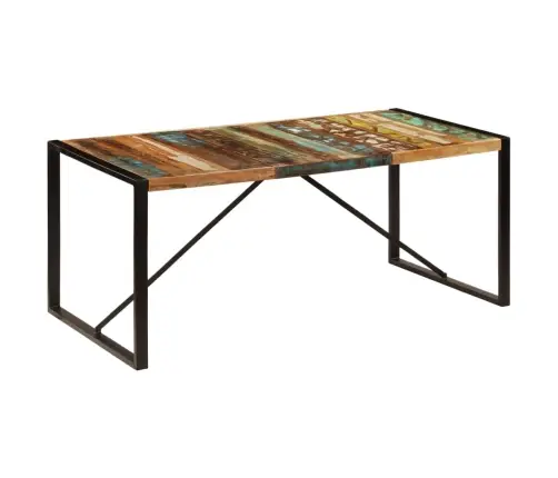 Söögilaud, 180 X 90 X 75 cm Toekas Taaskasutatud Puit