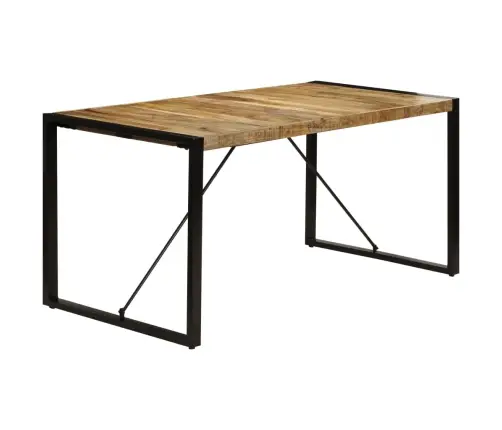 Virtuves Galds, 160X80X75 Cm, Mango Masīvkoks Vidaxl