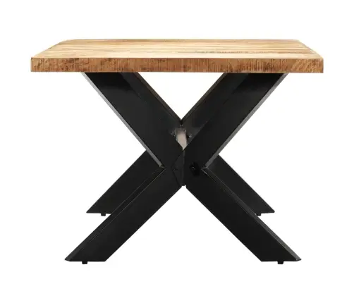 Virtuves Galds, 200X100X75 Cm, Mango Masīvkoks Vidaxl