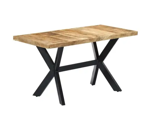 Virtuves Galds, 140X70X75 Cm, Mango Masvīkoks Vidaxl