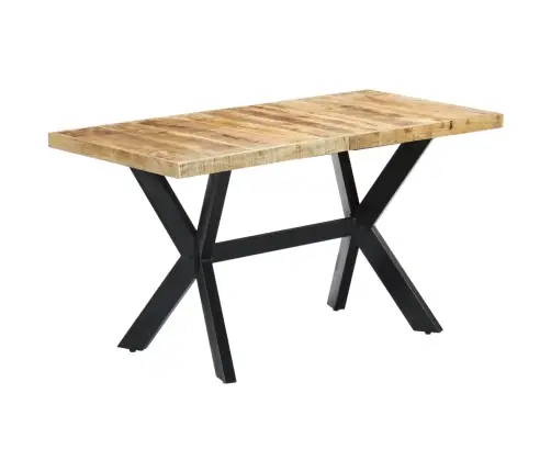 Virtuves Galds, 140X70X75 Cm, Mango Masvīkoks Vidaxl