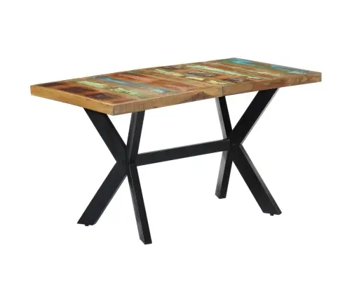 Söögilaud, 140 X 70 X 75 cm Toekas Taastatud Puit