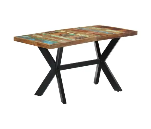 Söögilaud, 140 X 70 X 75 cm Toekas Taastatud Puit