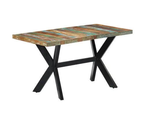 Söögilaud, 140 X 70 X 75 cm Toekas Taastatud Puit