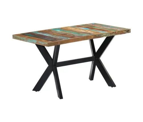 Söögilaud, 140 X 70 X 75 cm Toekas Taastatud Puit