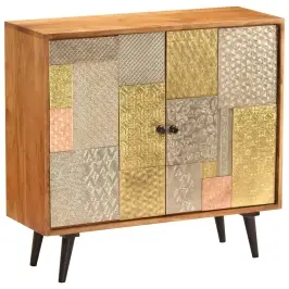 Kumode, 80X30X75 Cm, Akācijas Masīvkoks Vidaxl