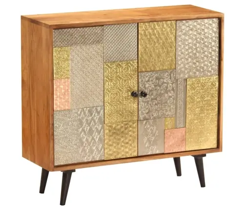 Kumode, 80X30X75 Cm, Akācijas Masīvkoks Vidaxl