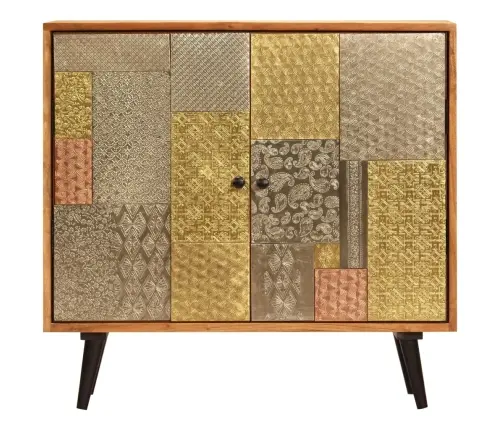 Kumode, 80X30X75 Cm, Akācijas Masīvkoks Vidaxl