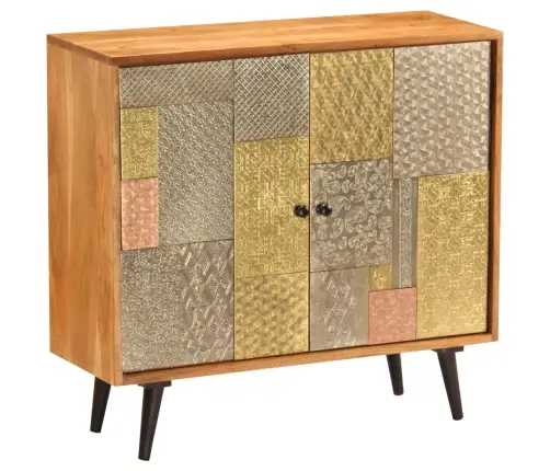 Kumode, 80X30X75 Cm, Akācijas Masīvkoks Vidaxl
