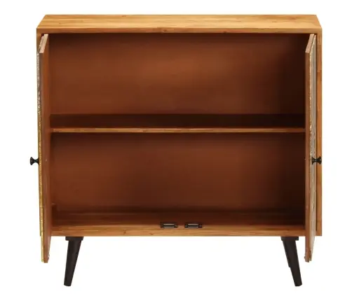 Kumode, 80X30X75 Cm, Akācijas Masīvkoks Vidaxl