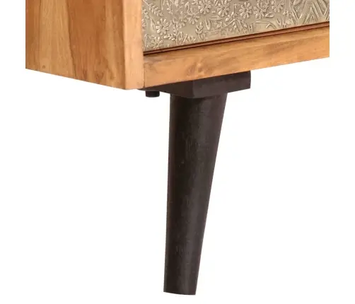 Kumode, 80X30X75 Cm, Akācijas Masīvkoks Vidaxl