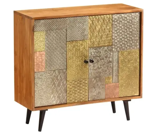 Kumode, 80X30X75 Cm, Akācijas Masīvkoks Vidaxl