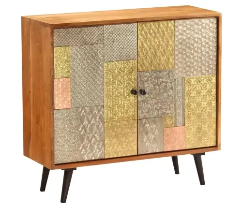 Kumode, 80X30X75 Cm, Akācijas Masīvkoks Vidaxl