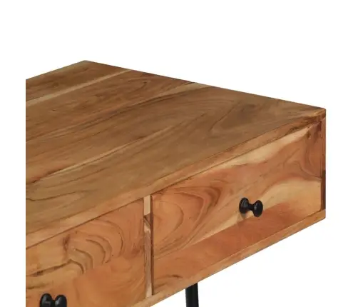 Sienas Rakstāmgalds, 90X40X170 Cm, Akācijas Masīvkoks Vidaxl