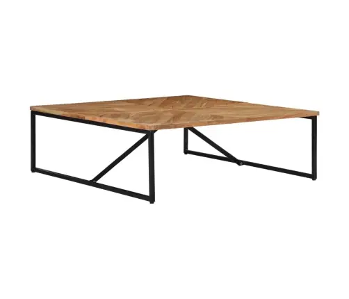 Kafijas Galdiņš, 110X110X36 Cm, Akācijas Masīvkoks Vidaxl