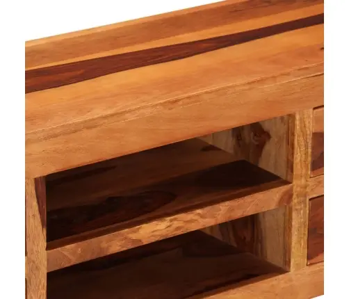 Tv Skapītis, 110X30X40 Cm, Masīvkoks Vidaxl