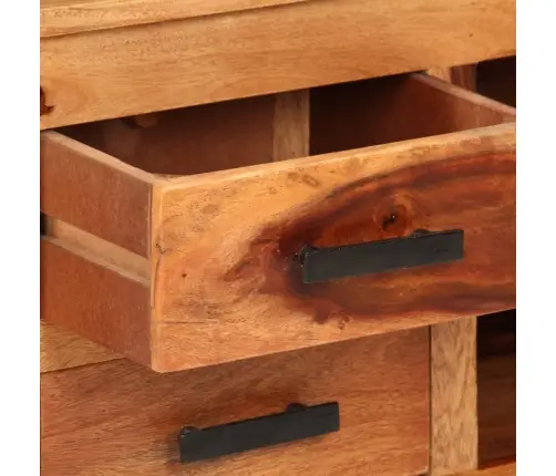 Tv Skapītis, 110X30X40 Cm, Masīvkoks Vidaxl