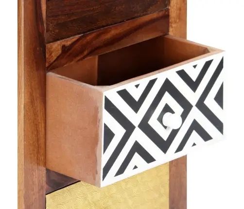 Skapītis, 40X30X110 Cm, Masīvs Rožkoks Vidaxl