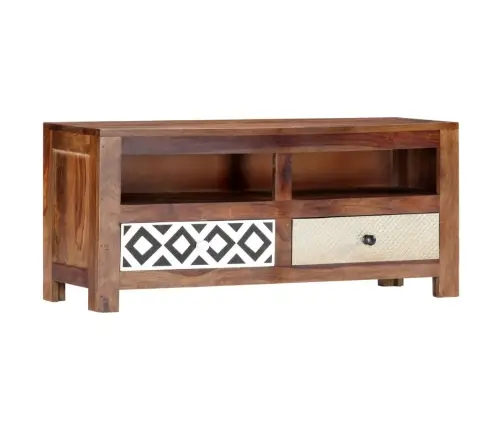 Tv Skapītis, 90X30X40 Cm, Masīvs Rožkoks Vidaxl