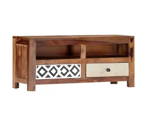 Tv Skapītis, 90X30X40 Cm, Masīvs Rožkoks Vidaxl