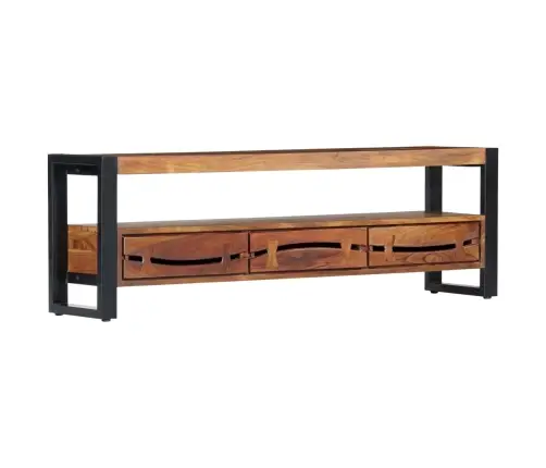 Tv Skapītis, 140X30X45 Cm, Akācijas Masīvkoks Vidaxl