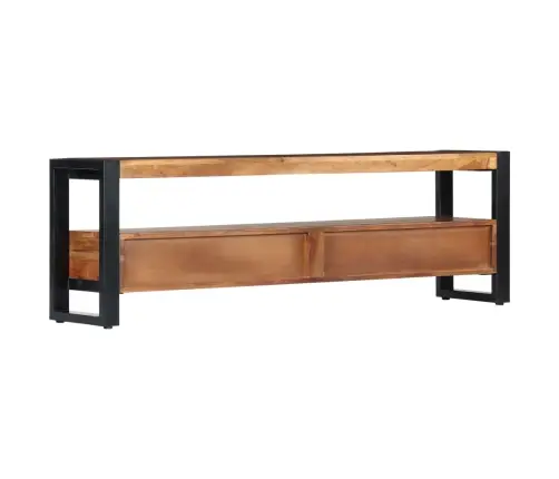 Tv Skapītis, 140X30X45 Cm, Akācijas Masīvkoks Vidaxl