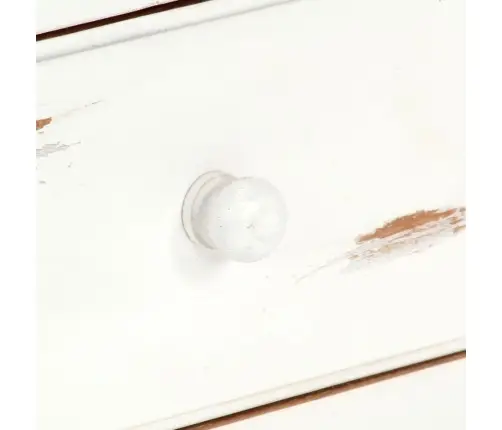 Telerikapp, Valge, 120 X 30 X 40 cm Toekast Akaatsiapuidust