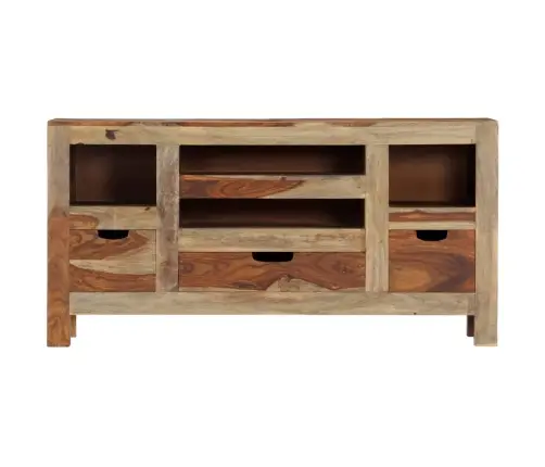 Kumode, Pelēka, 100X30X50 Cm, Masīvs Rožkoks Vidaxl