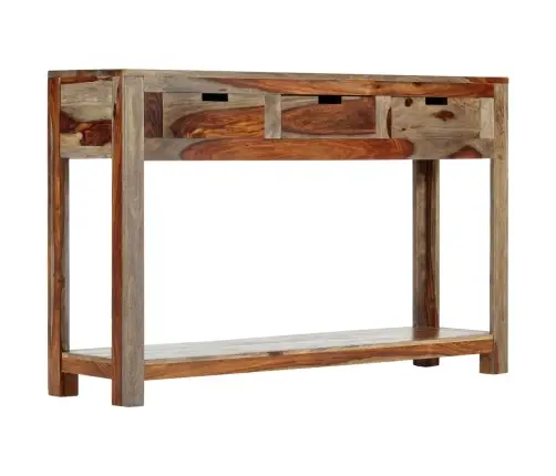 Konsoollaud 3 Sahtliga, 120 X 30 X 75 cm Akaatsiapuu