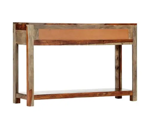 Konsoles Galdiņš Ar 3 Atvilktnēm, 120X30X75 Cm, Masīvs Rožkoks Vidaxl