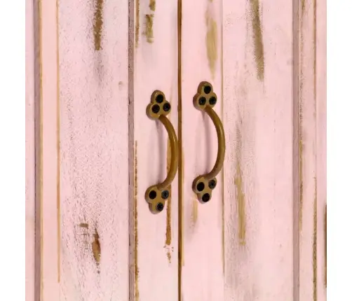 Kumode, 110X35X70 Cm, Mango Masīvkoks, Gaiši Rozā Vidaxl