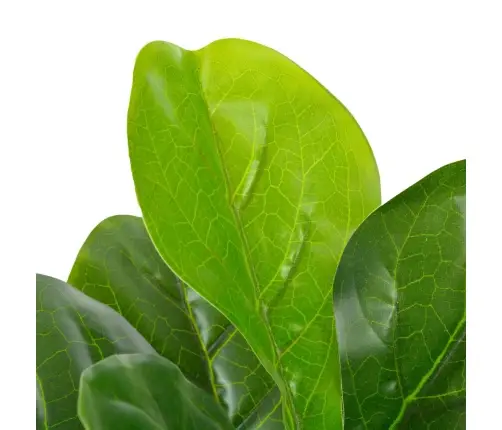 Mākslīgais Augs, Lirveida Fikuss Ar Podiņu, Zaļš, 90 Cm Vidaxl