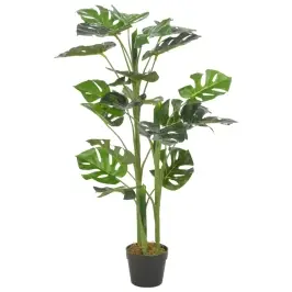 Mākslīgā Monstera Ar Podiņu, Zaļa, 100 Cm Vidaxl