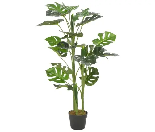 Mākslīgā Monstera Ar Podiņu, Zaļa, 100 Cm Vidaxl