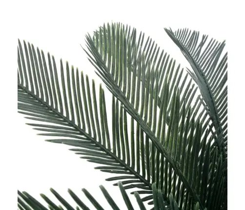 Mākslīgā Cikas Palma Ar Podiņu, 125 Cm, Zaļa Vidaxl